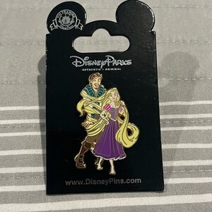 Disney Parks Rapunzel and Flynn Rider Pin